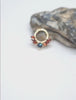 Ear Piercing Septum Clicker 14k Solid Gold Nose Ring Cartilage Earring Daith Jewelry Helix Ring