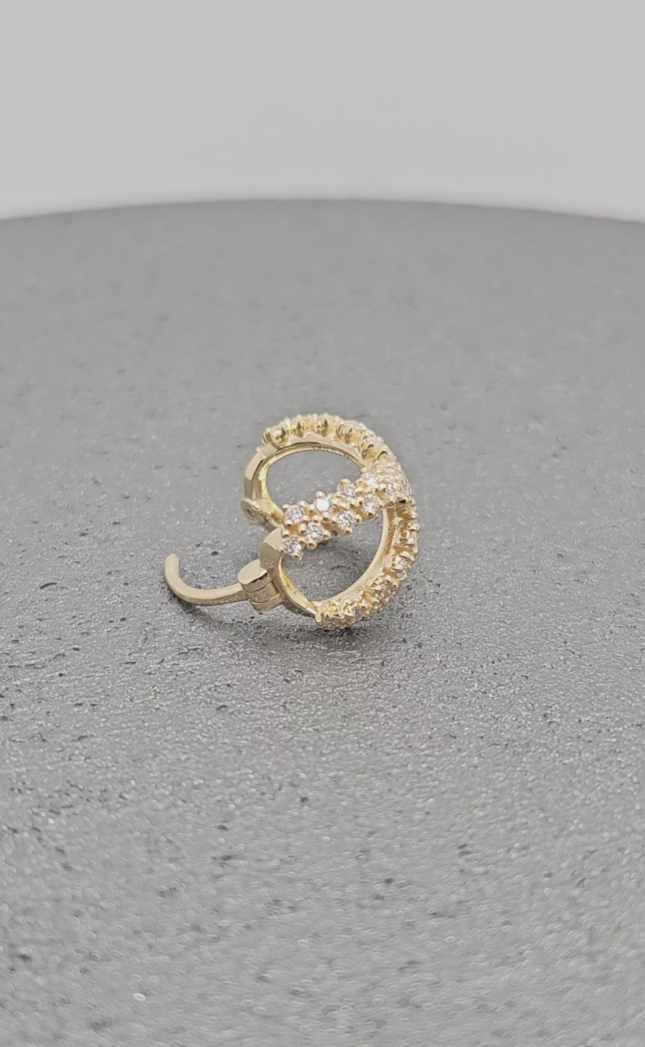 Luxurious Conch Piercing
