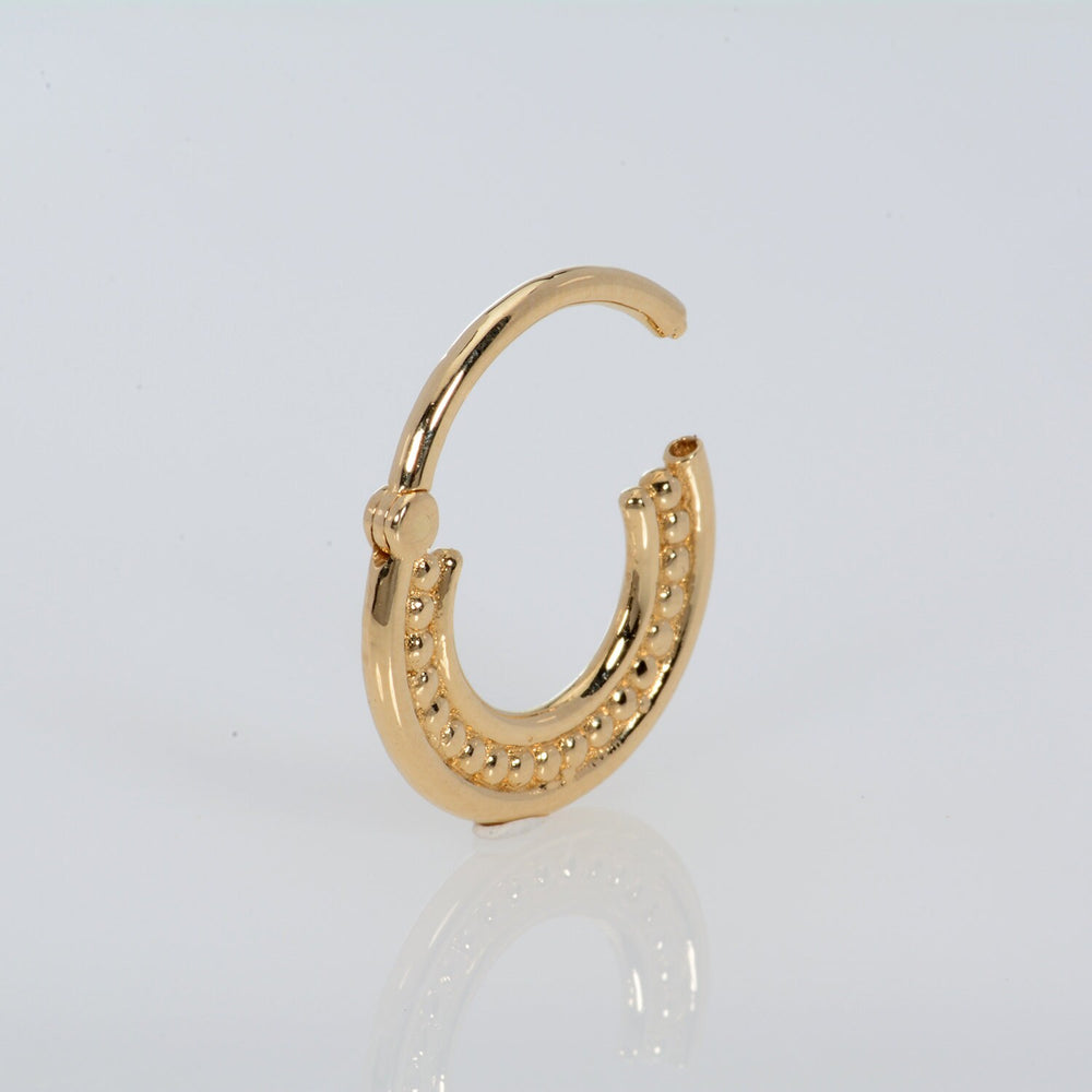 Cartilage Hoop 14k Gold Daith Earring Helix Jewelry