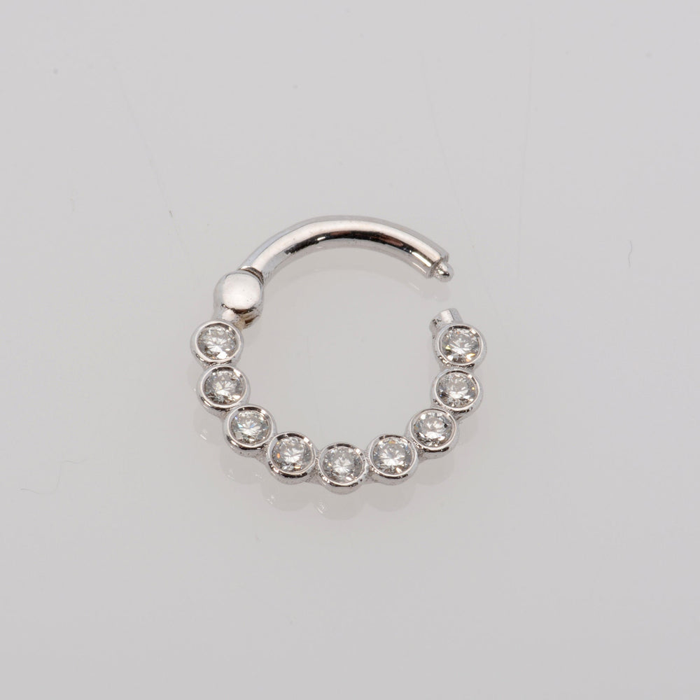 Diamonds Clicker Ear Piercing