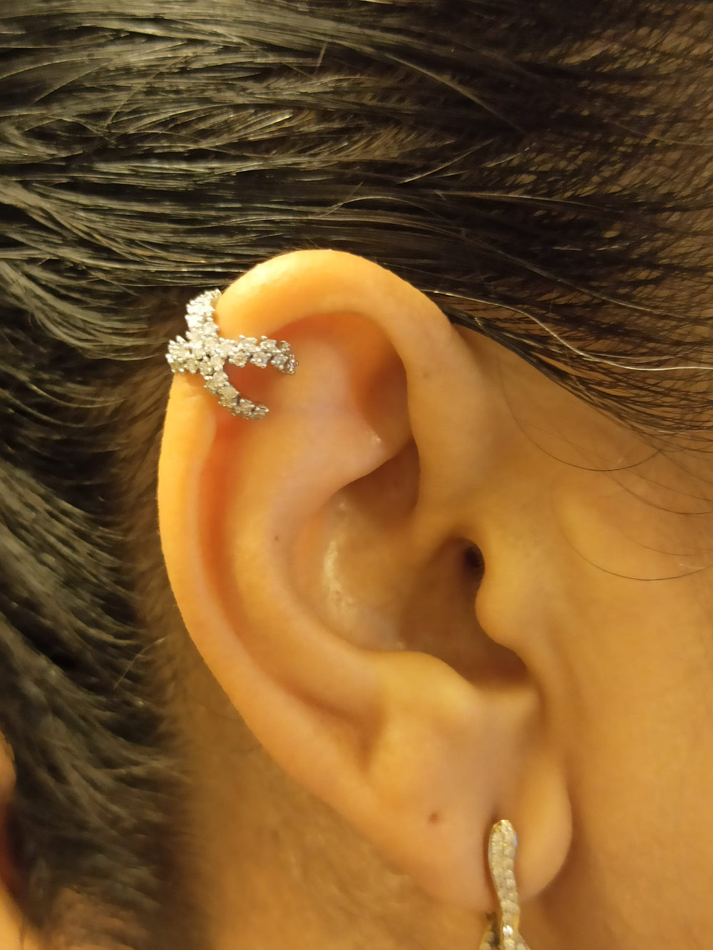 Luxurious Conch Piercing