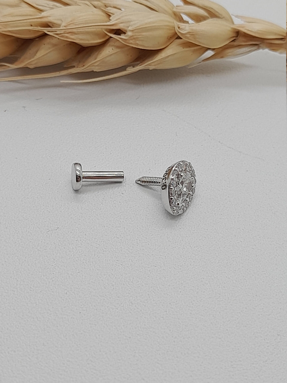 Pear Stud Earring