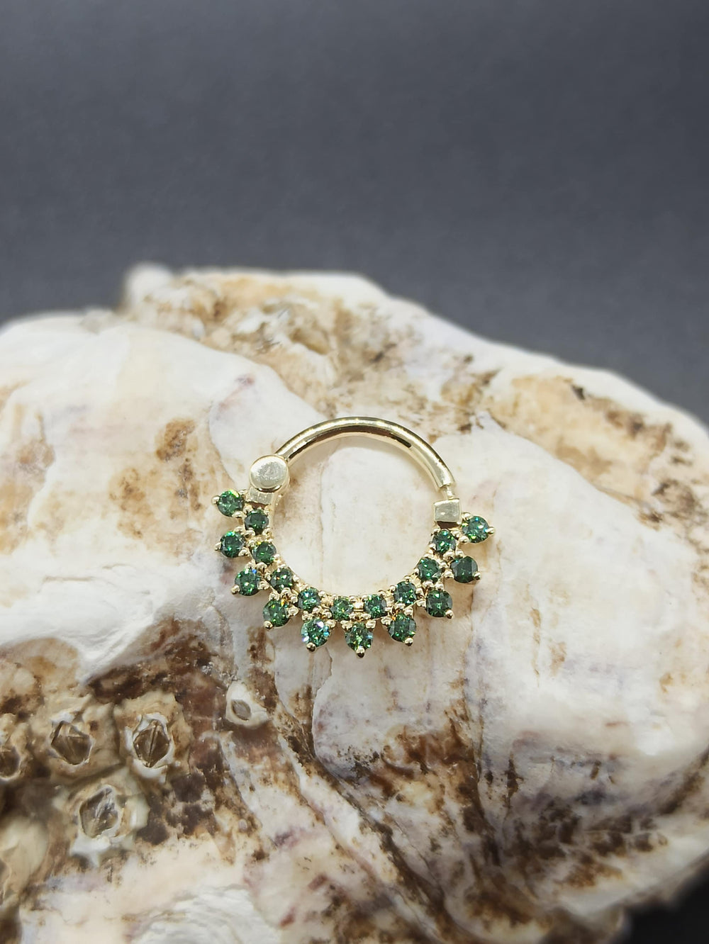 Green Diamonds Septum