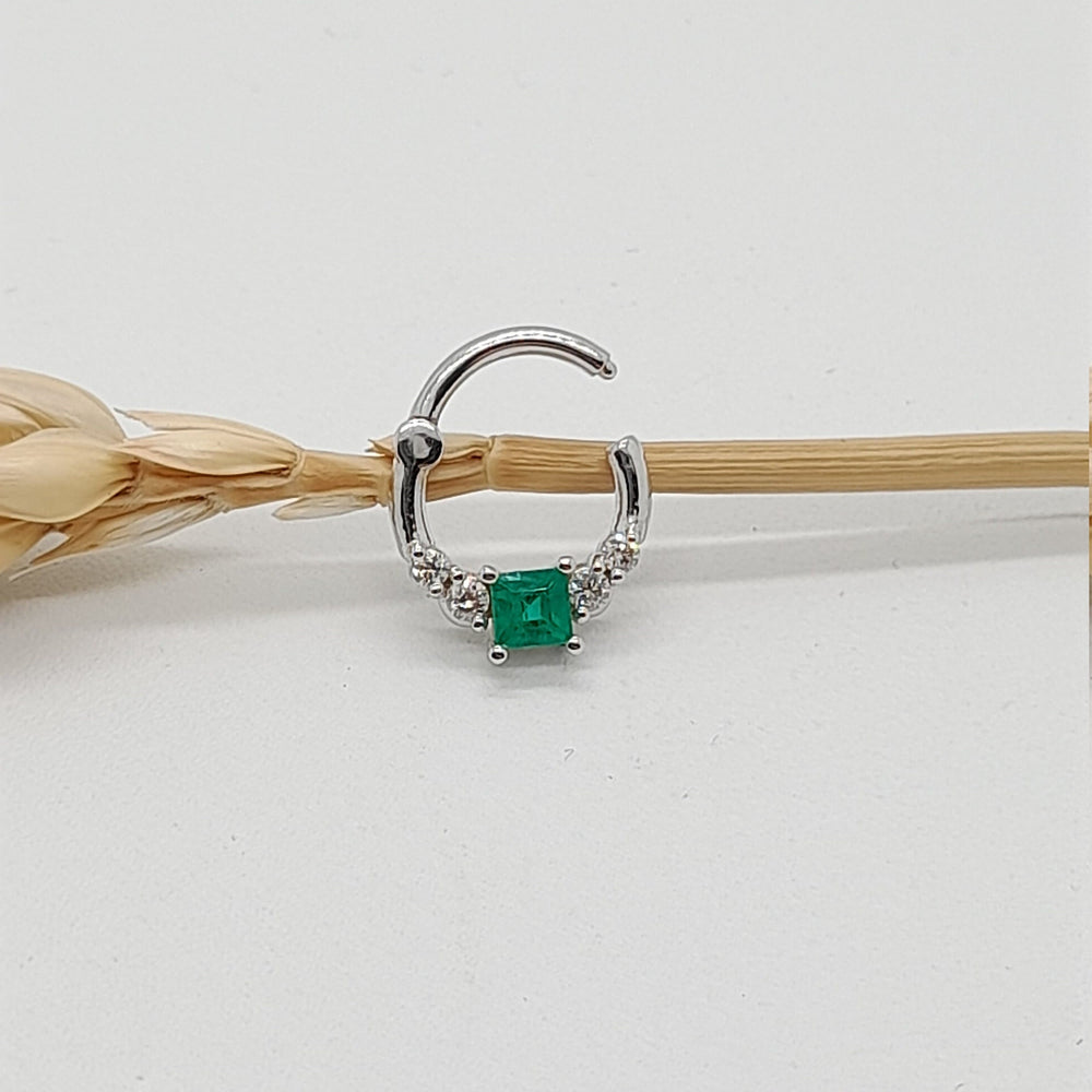Emerald Septum Jewelry
